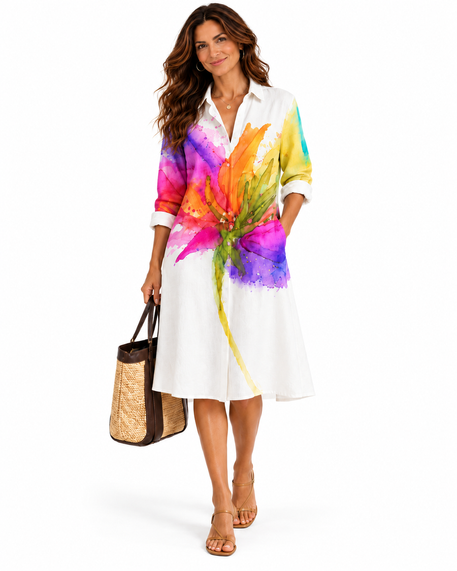 BRISA | VESTIDO MIDI ELEGANTE