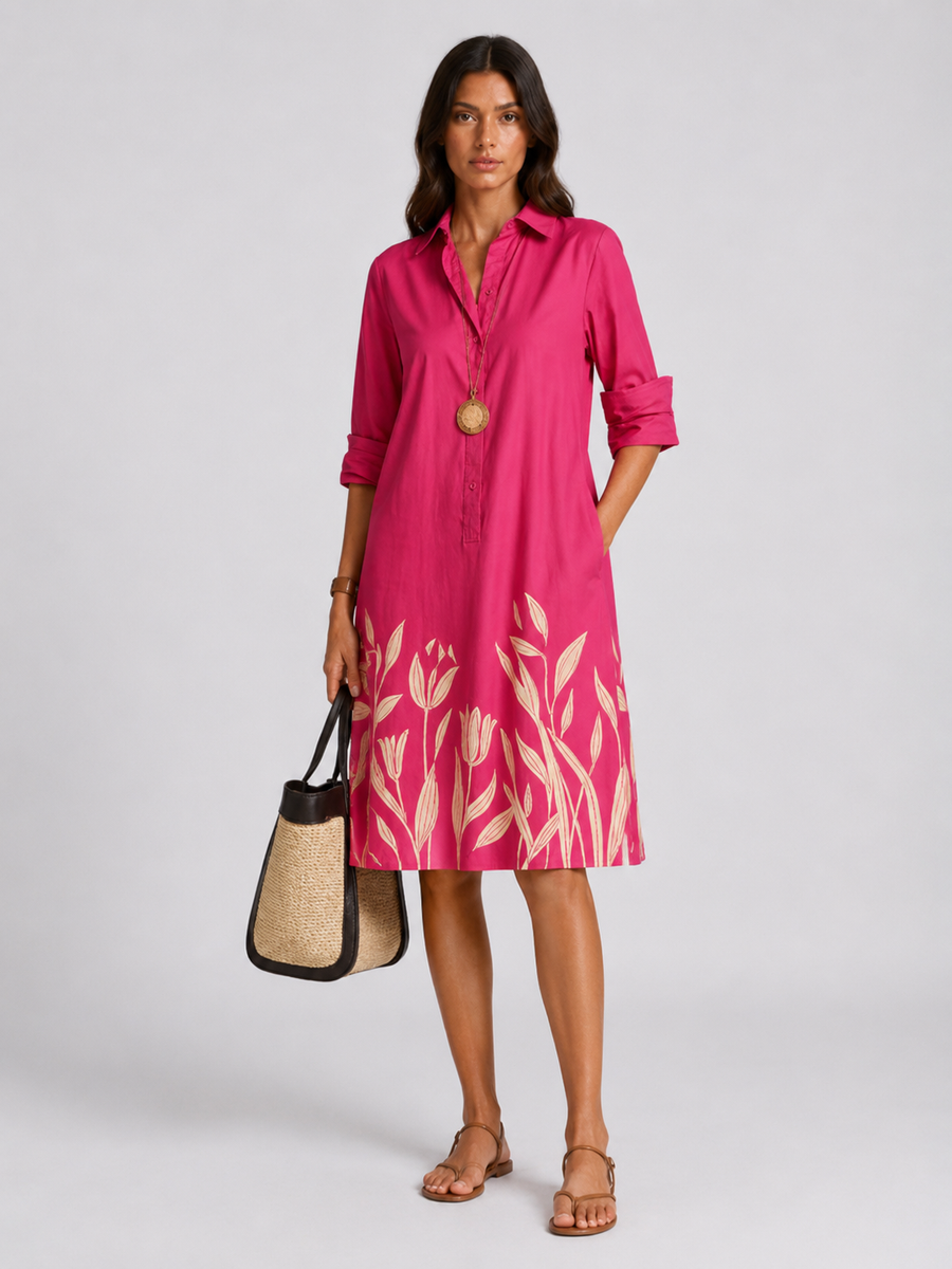 BRISA | VESTIDO MIDI ELEGANTE
