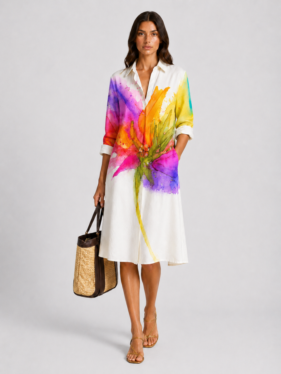 BRISA | VESTIDO MIDI ELEGANTE