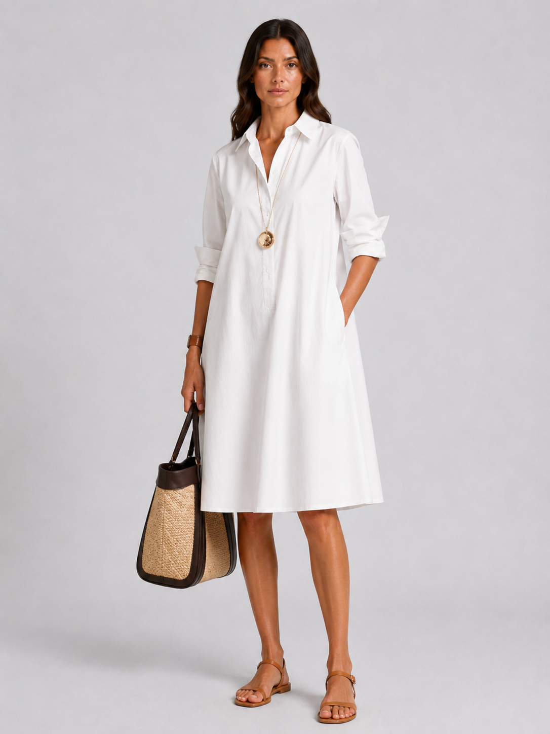 BRISA | VESTIDO MIDI ELEGANTE