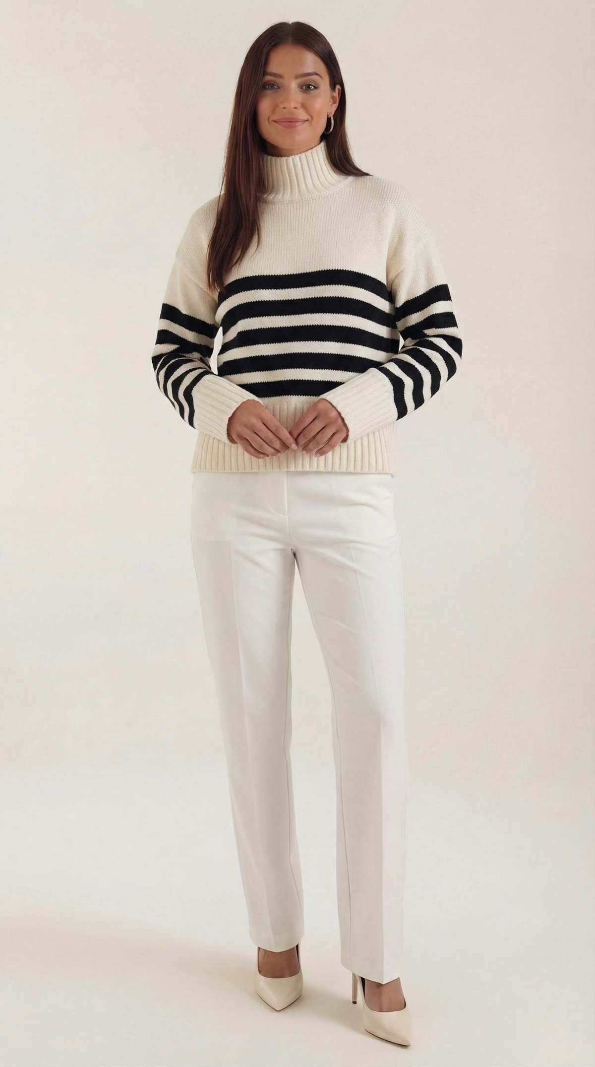 Suéter Oversized a Rayas