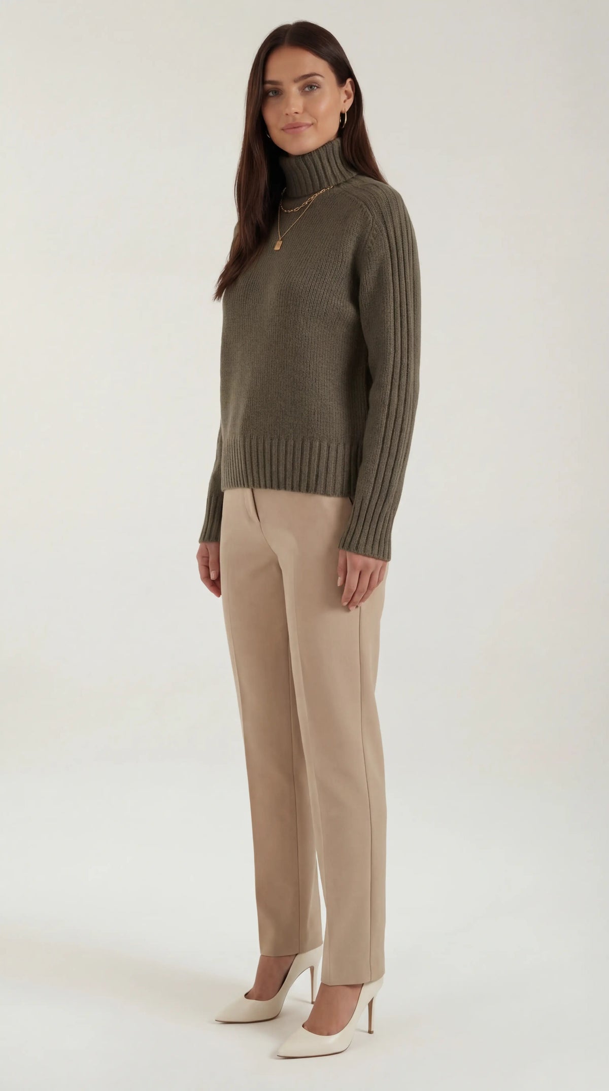 Suéter Oversize de Cuello Alto Lois