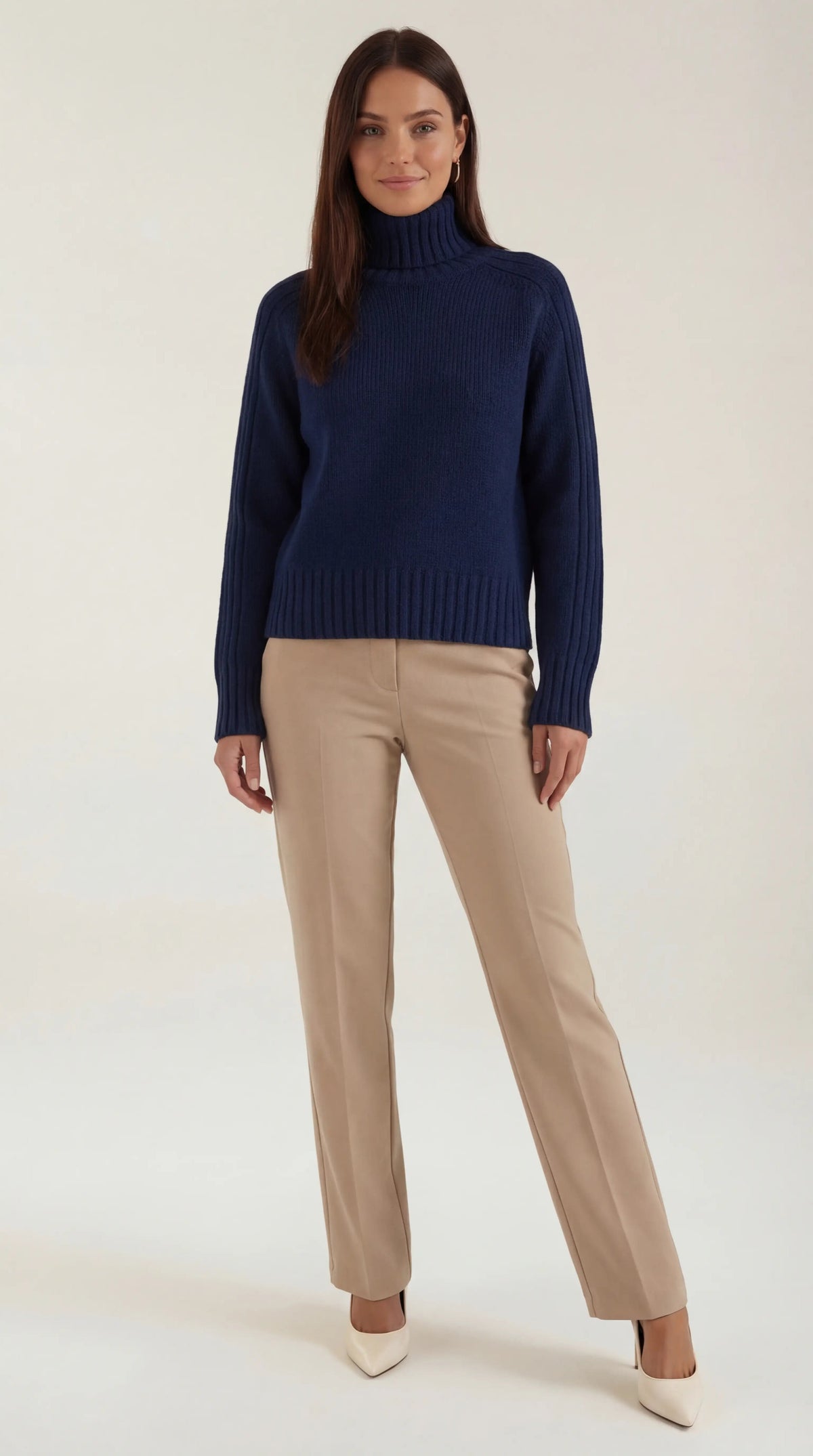 Suéter Oversize de Cuello Alto Lois