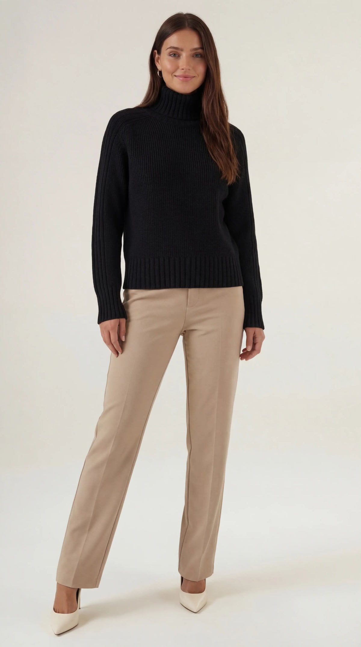 Suéter Oversize de Cuello Alto Lois