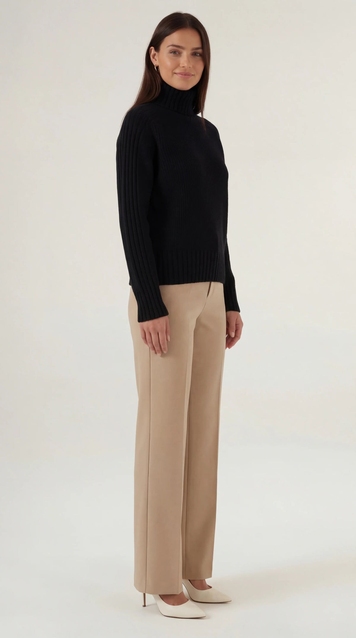 Suéter Oversize de Cuello Alto Lois