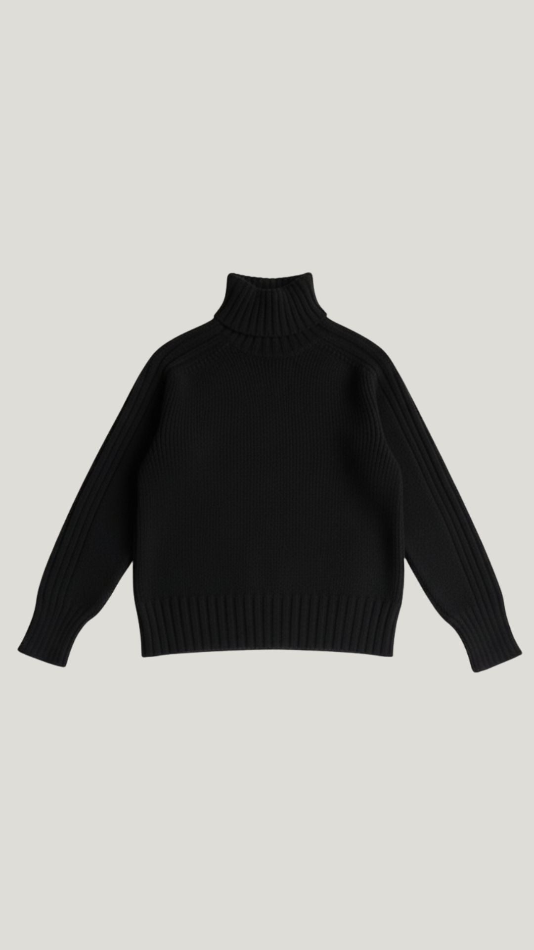 Suéter Oversize de Cuello Alto Lois