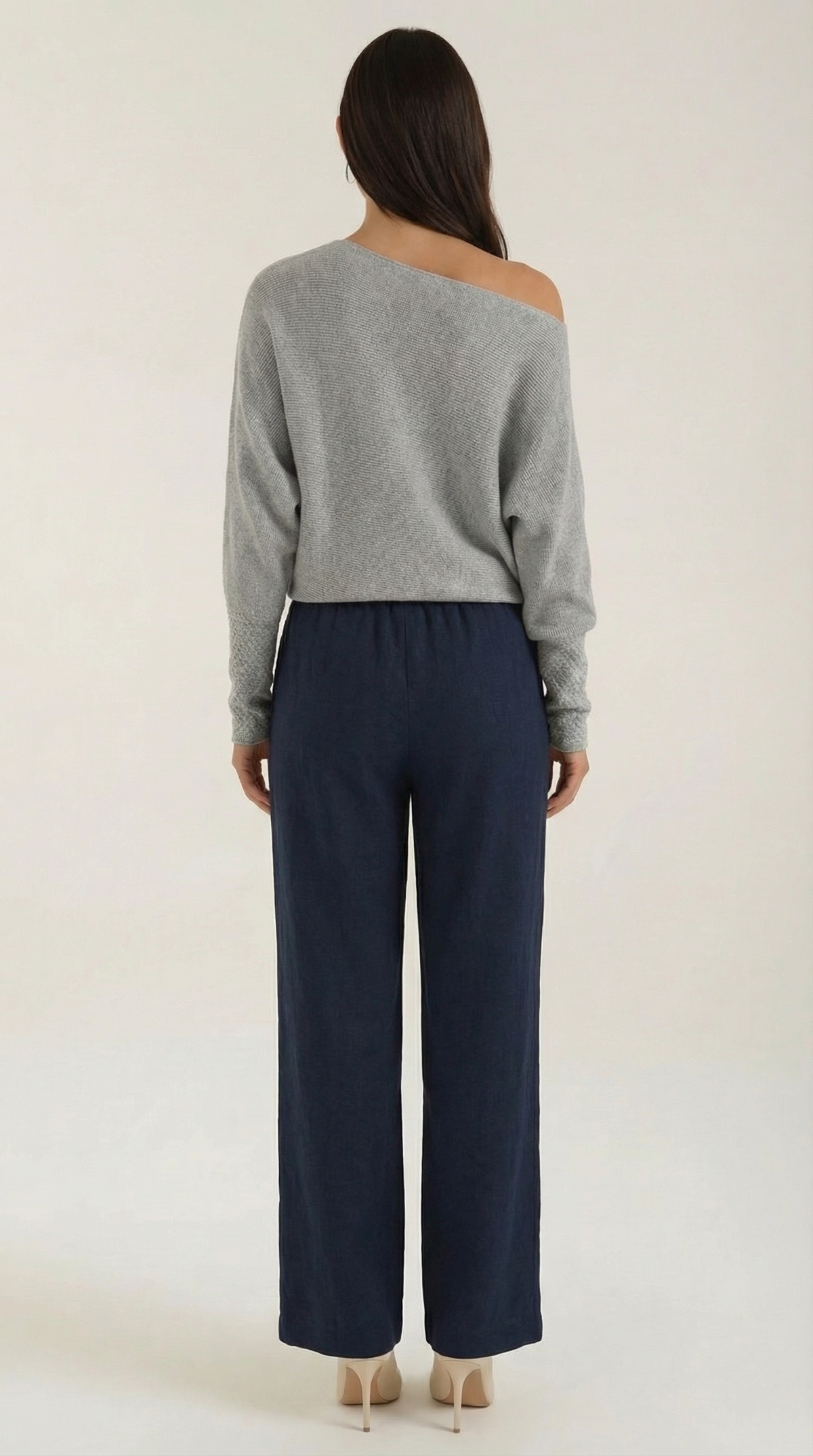 Suéter Mildred de Punto Off-Shoulder