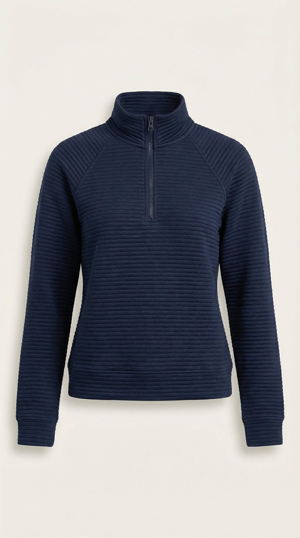 Melinda Polo Pullover con Media Cremallera
