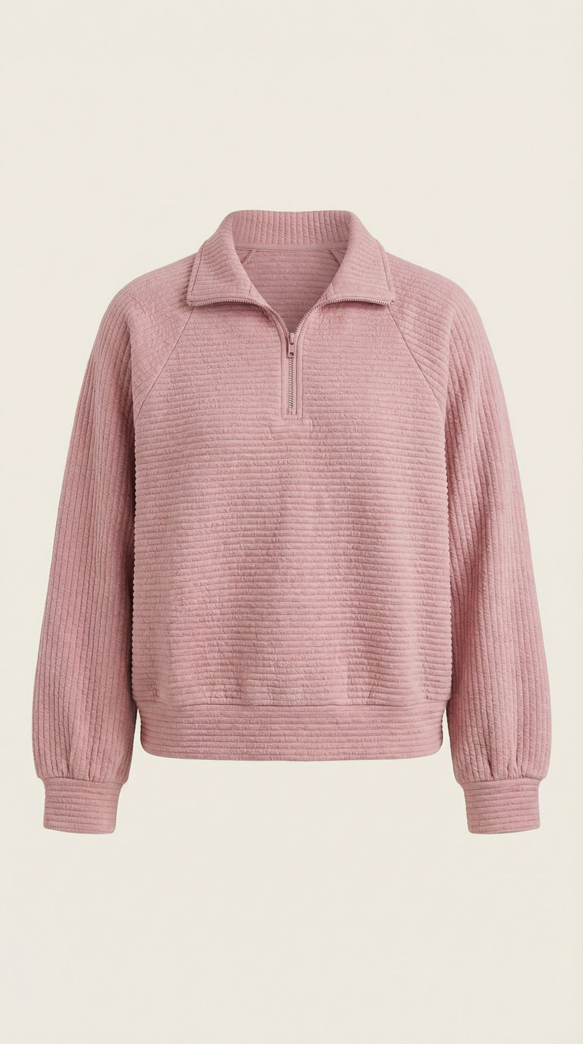 Melinda Polo Pullover con Media Cremallera